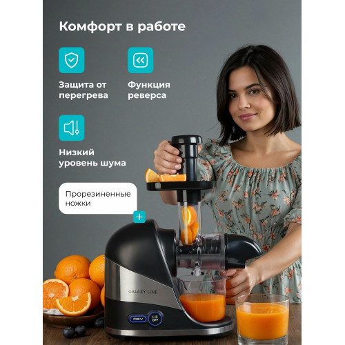 Соковыжималка Galaxy Line GL 0817 черный
