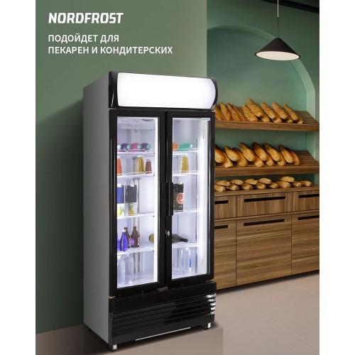 Витрина холодильная NORD RSC 600 GKB