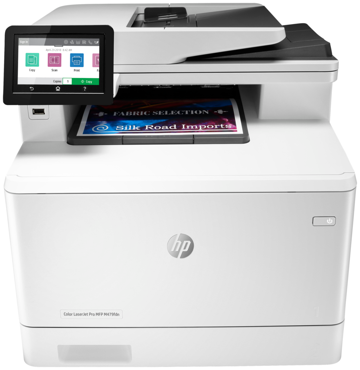 Купить МФУ HP LaserJet Pro M479fdn, (W1A79A), принтер/сканер/копир/факс, A4  Duplex, Net, WiFi белый/черный недорого в Краснодаре - Большой каталог  товаров с ценами в интернет-магазине Goodzone23